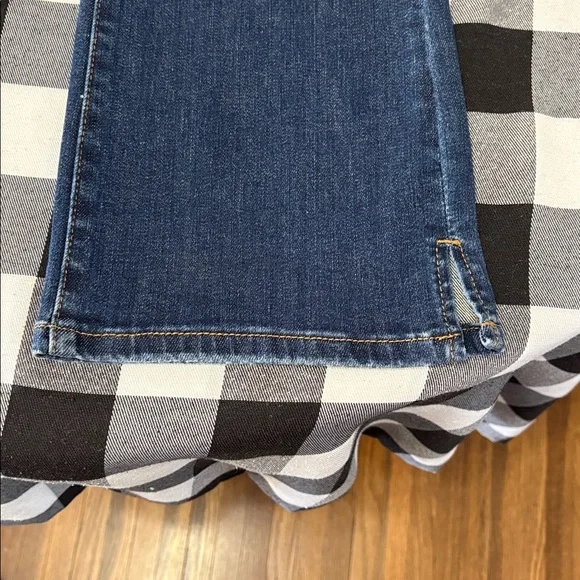 NEW! Judy Blue High Waist Slim Bootcut Jeans Distressed Slit 9/29 x 30 JB88290 - Picture 3 of 14